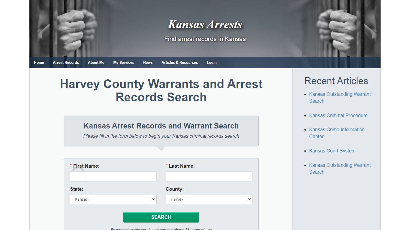 Harvey County Warrants and Arrest Records Search - Kansas Arrests